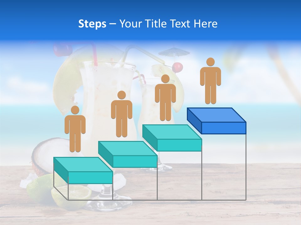 Alcohol Deck Fruit PowerPoint Template