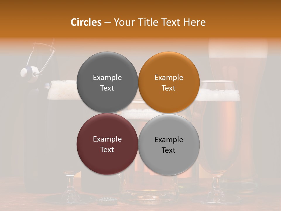 Types Background Froth PowerPoint Template