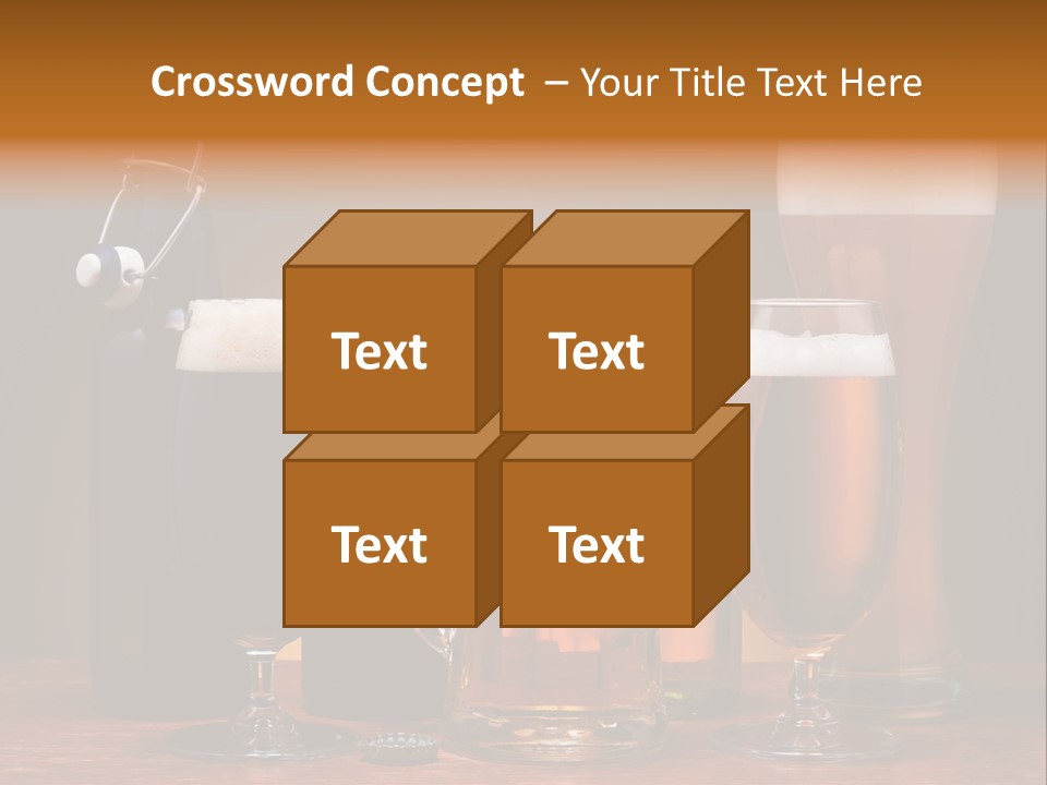 Types Background Froth PowerPoint Template