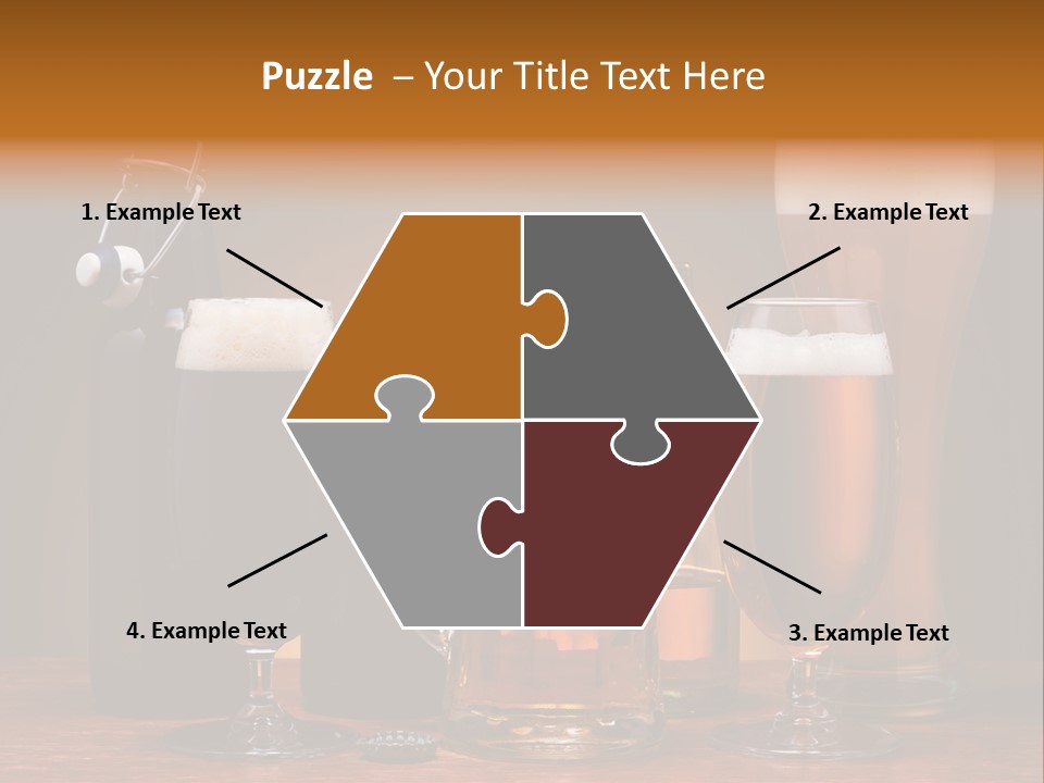 Types Background Froth PowerPoint Template