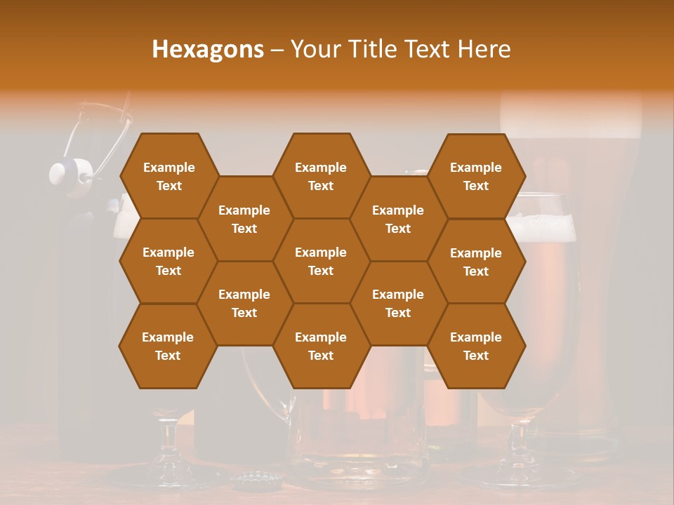 Types Background Froth PowerPoint Template