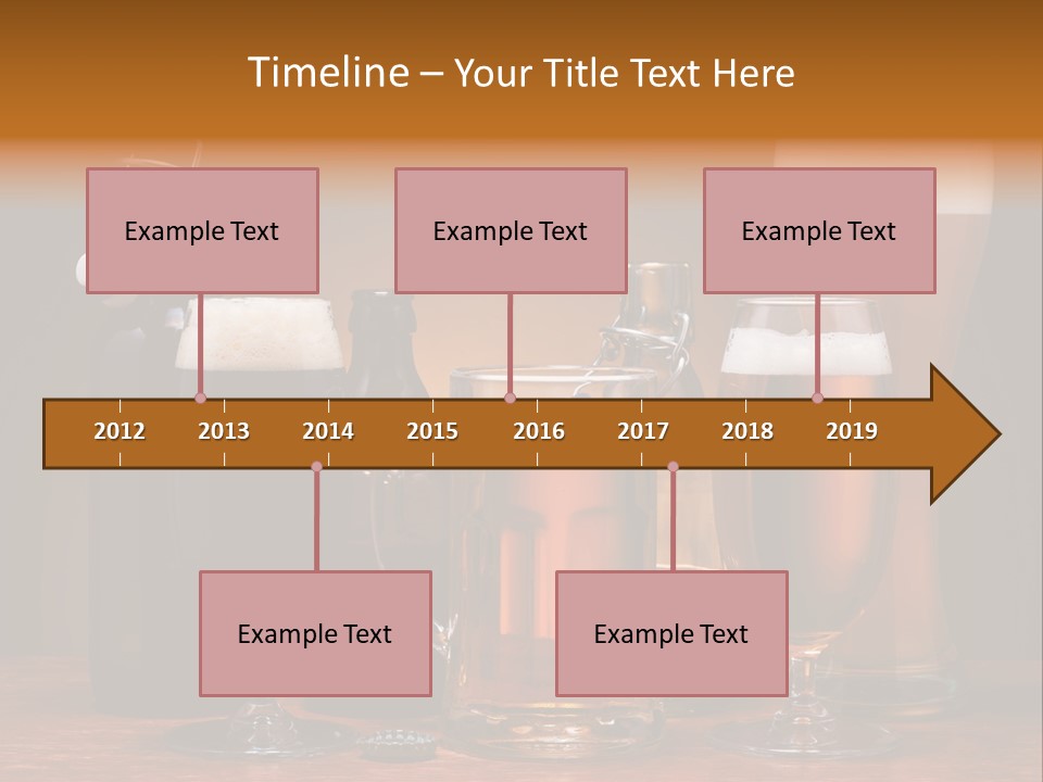 Types Background Froth PowerPoint Template