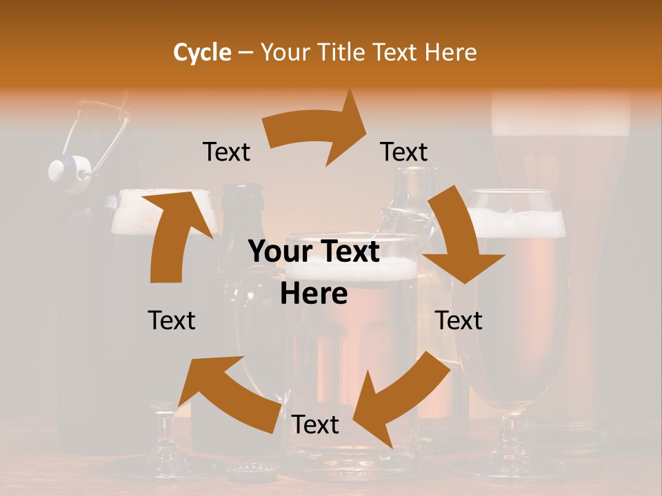 Types Background Froth PowerPoint Template