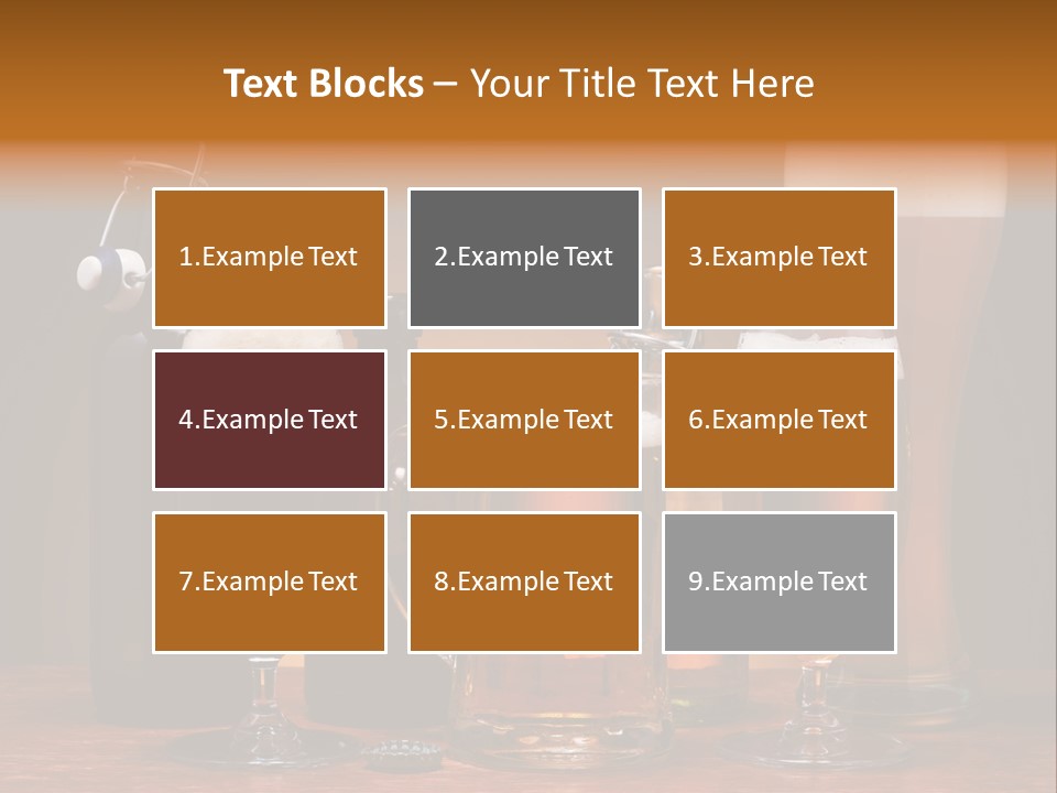 Types Background Froth PowerPoint Template