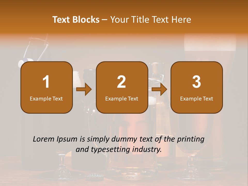 Types Background Froth PowerPoint Template