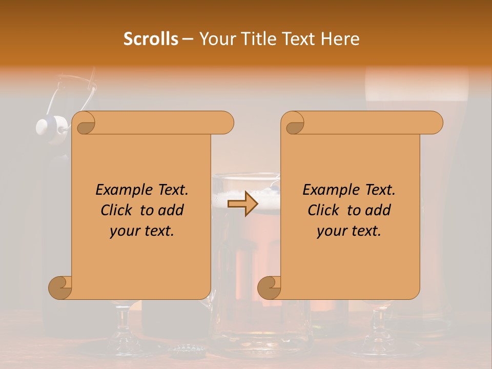 Types Background Froth PowerPoint Template