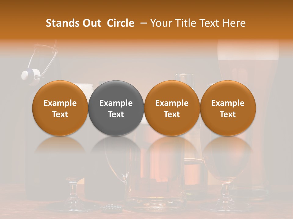 Types Background Froth PowerPoint Template