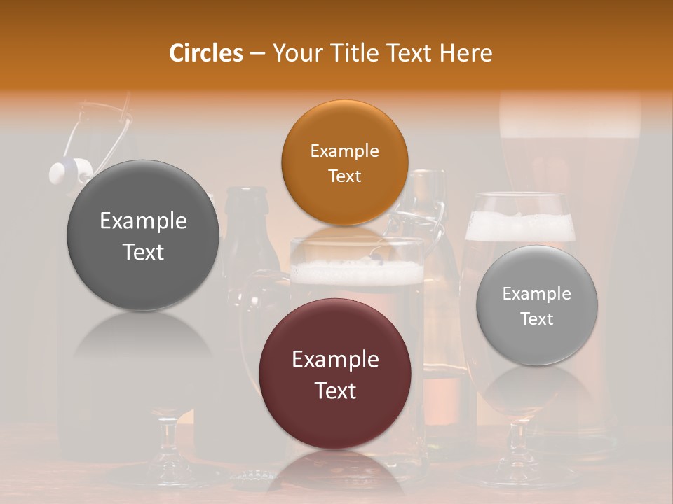 Types Background Froth PowerPoint Template