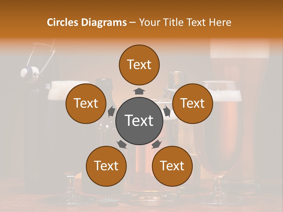 Types Background Froth PowerPoint Template