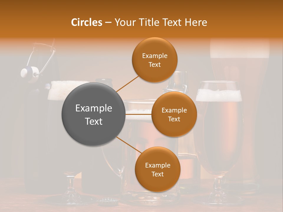 Types Background Froth PowerPoint Template