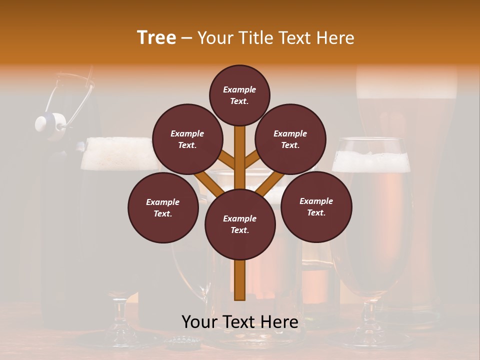 Types Background Froth PowerPoint Template