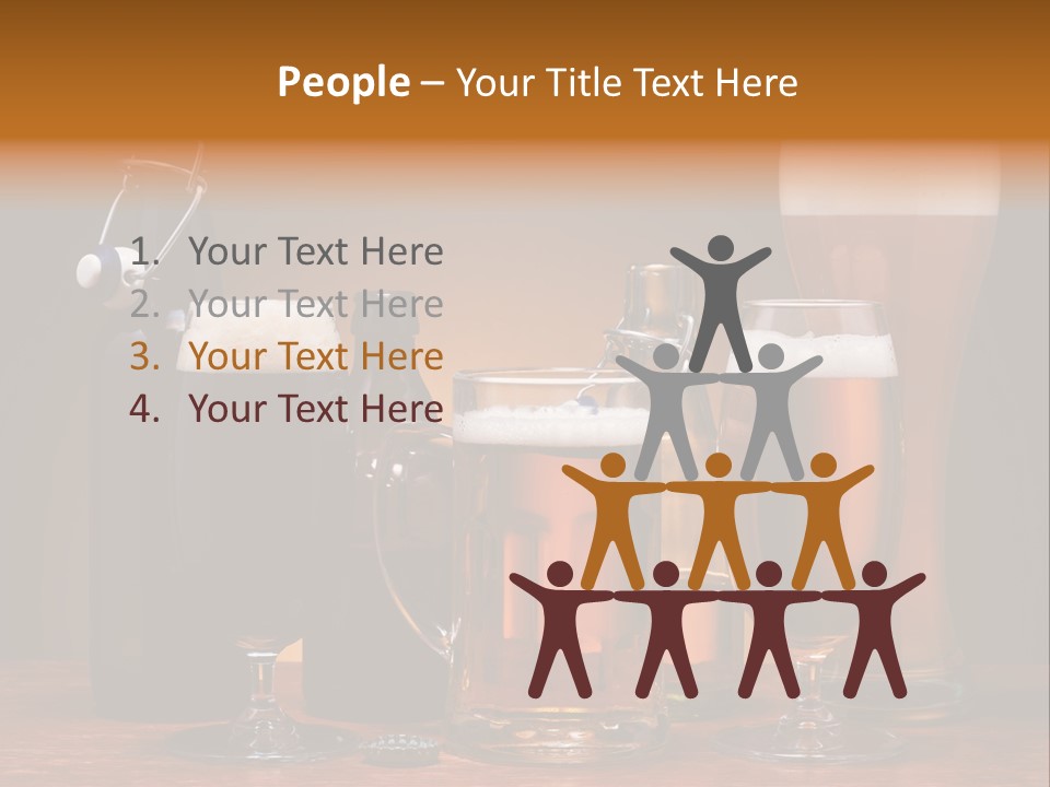 Types Background Froth PowerPoint Template