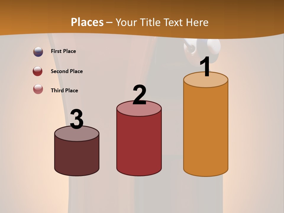 Light Foam Ale PowerPoint Template