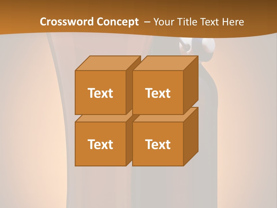 Light Foam Ale PowerPoint Template