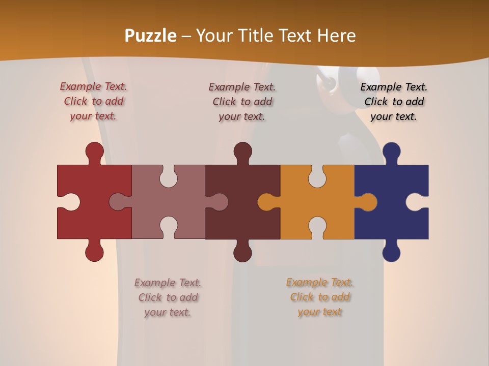 Light Foam Ale PowerPoint Template