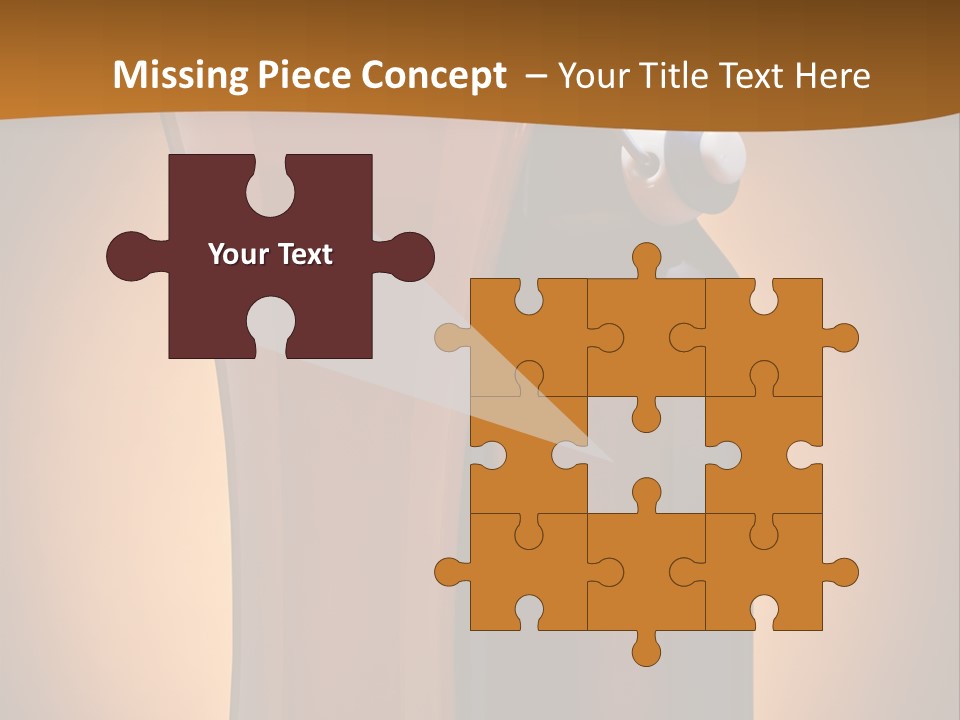 Light Foam Ale PowerPoint Template