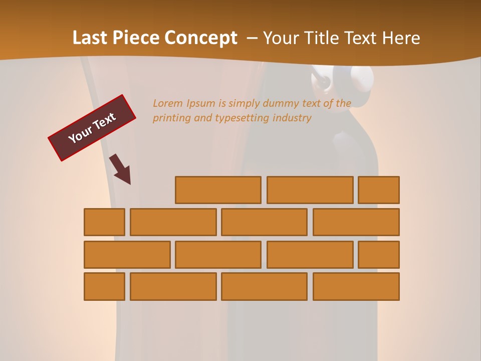 Light Foam Ale PowerPoint Template