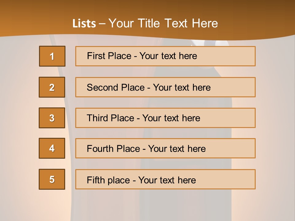 Light Foam Ale PowerPoint Template