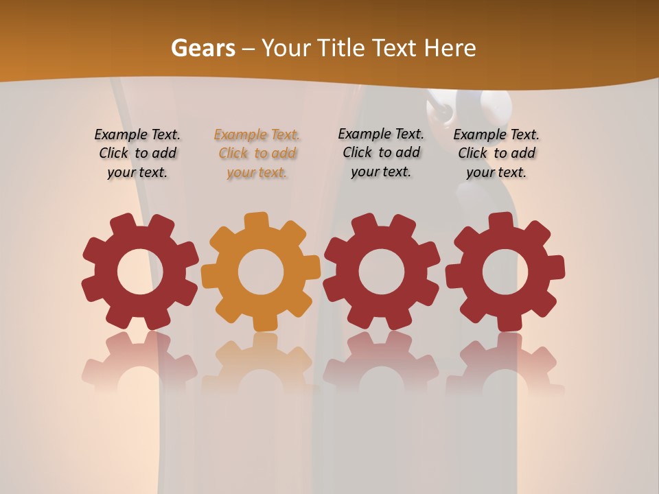 Light Foam Ale PowerPoint Template