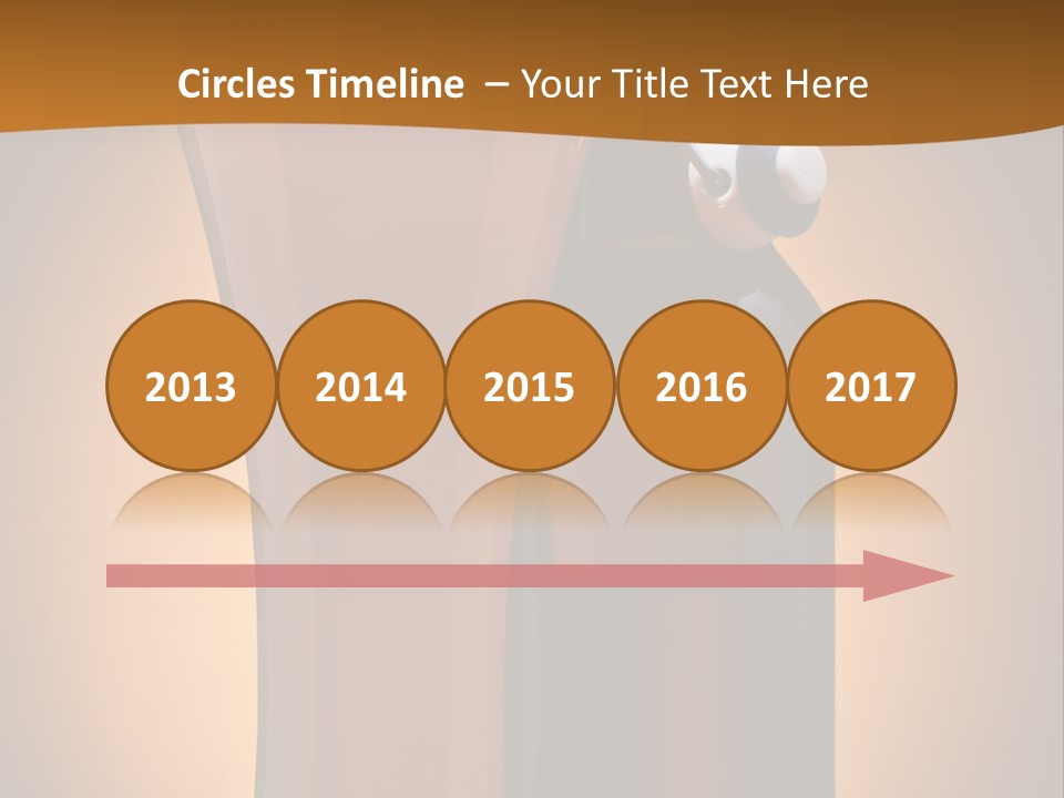 Light Foam Ale PowerPoint Template