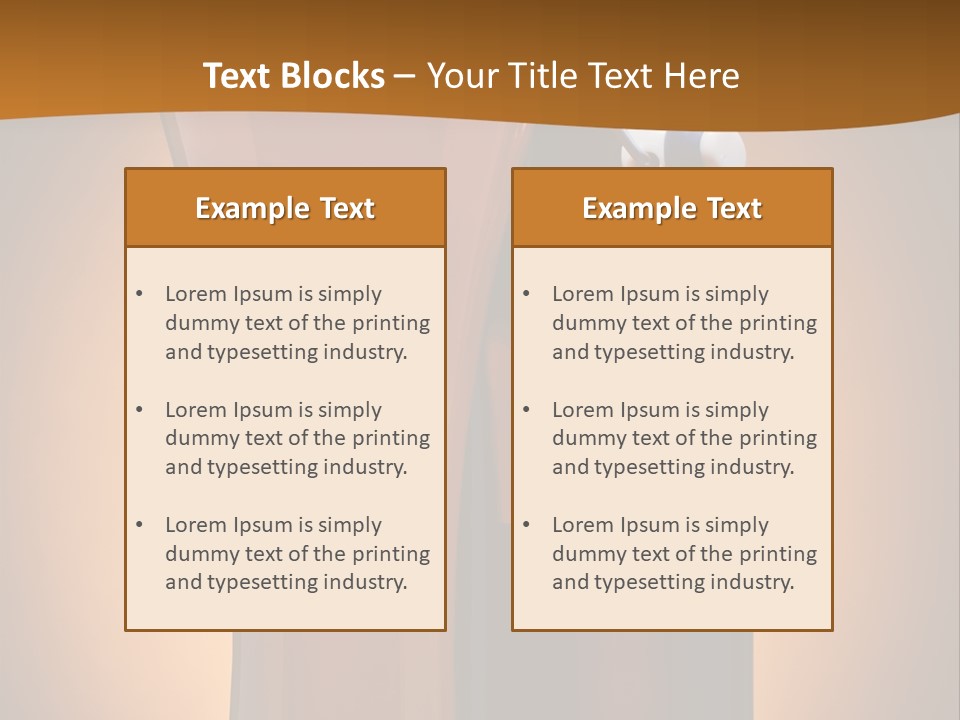 Light Foam Ale PowerPoint Template