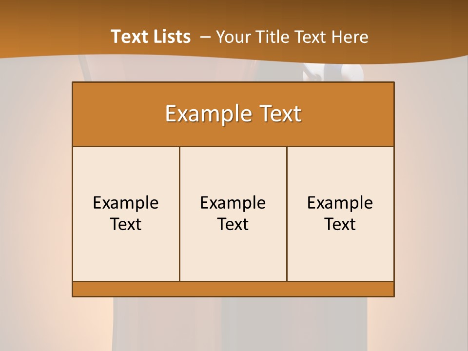Light Foam Ale PowerPoint Template