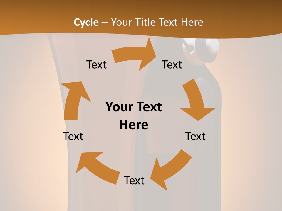 Light Foam Ale PowerPoint Template