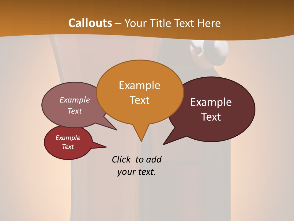 Light Foam Ale PowerPoint Template