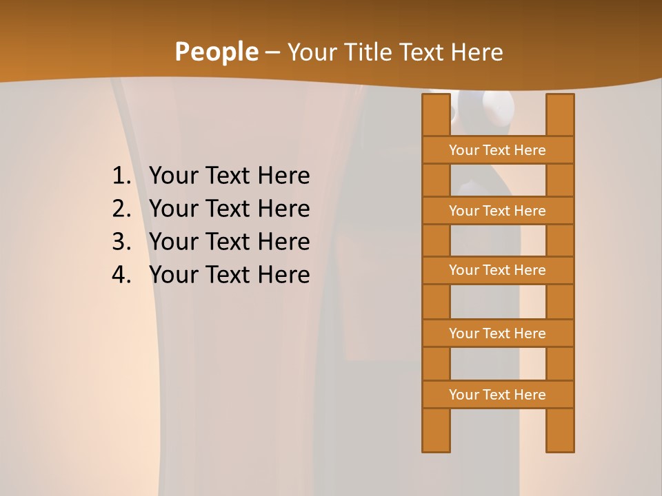 Light Foam Ale PowerPoint Template