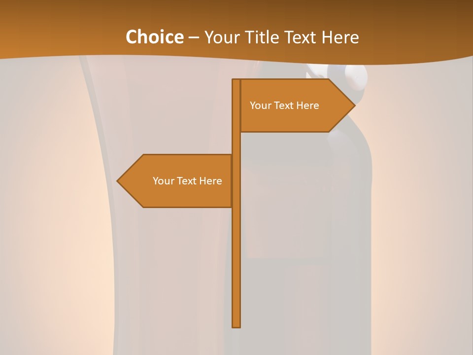 Light Foam Ale PowerPoint Template