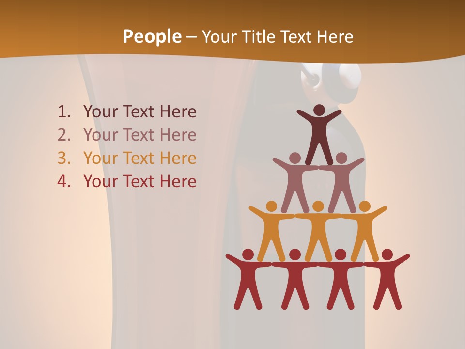 Light Foam Ale PowerPoint Template