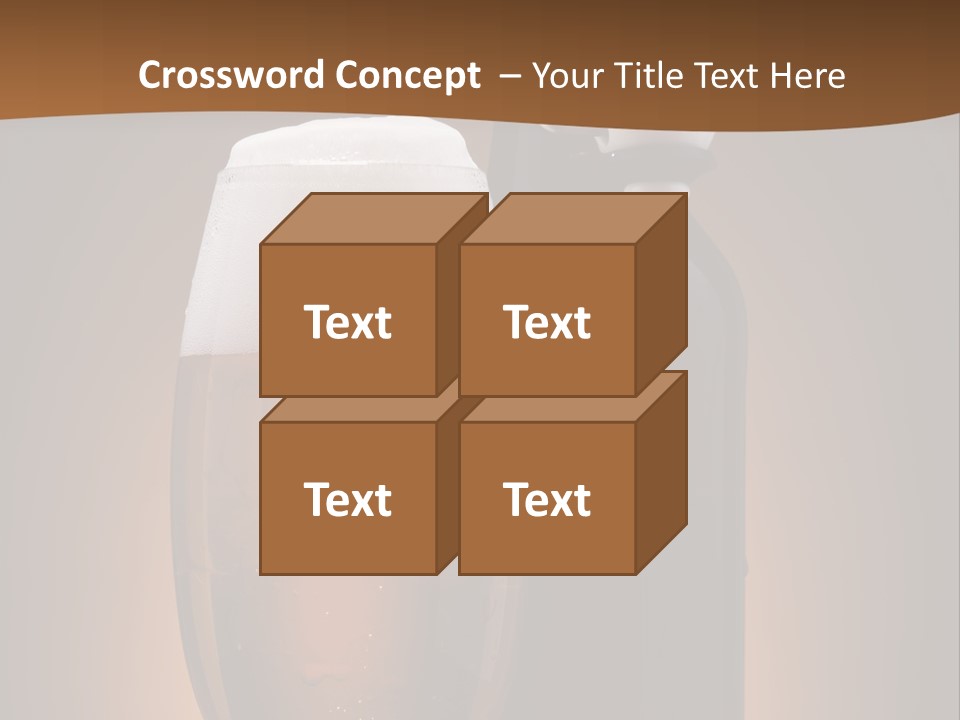 Still Served Drink PowerPoint Template