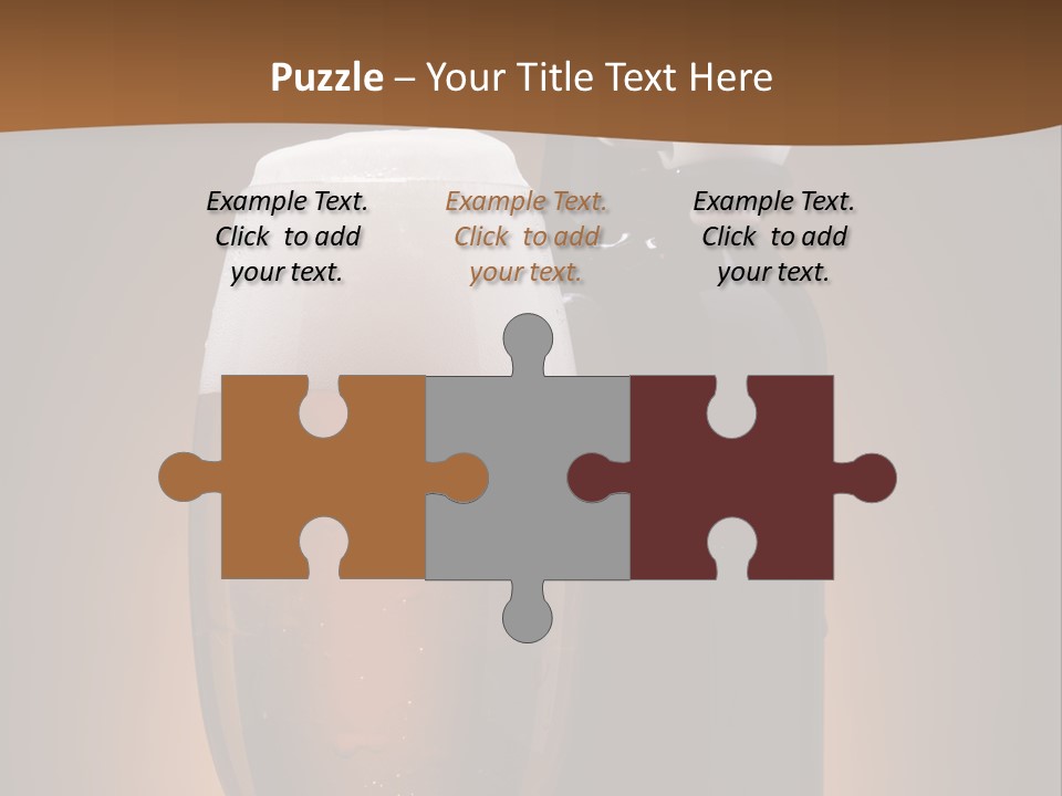 Still Served Drink PowerPoint Template