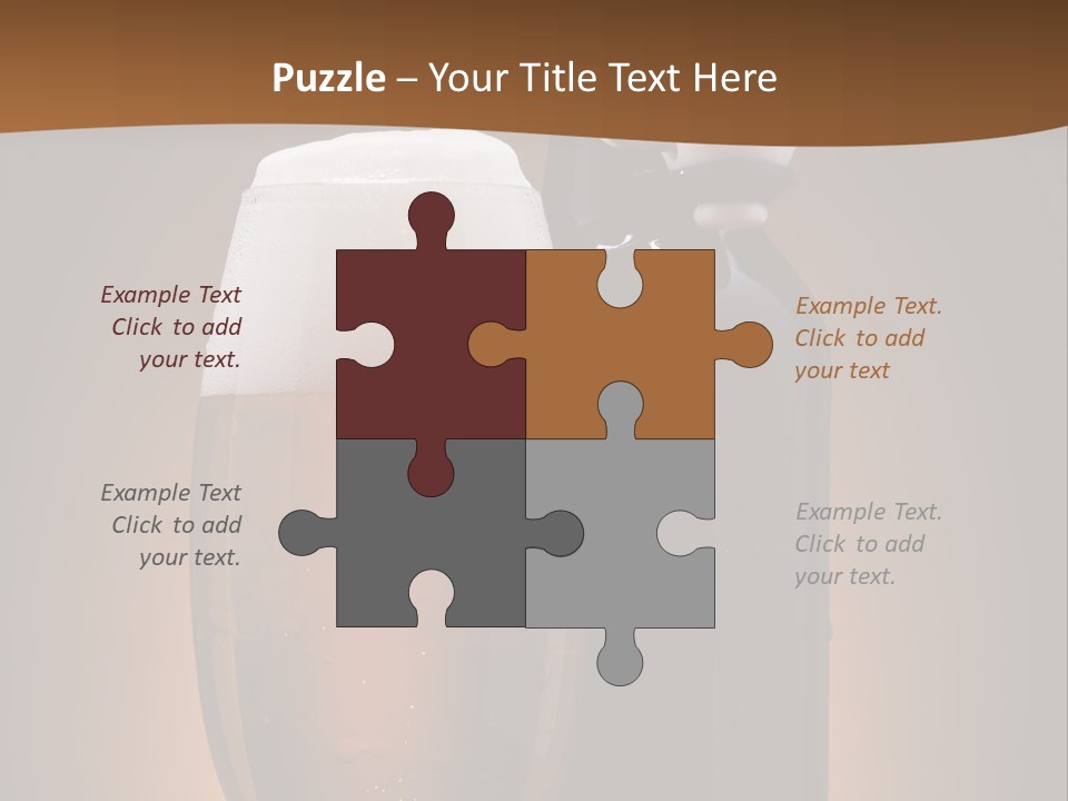 Still Served Drink PowerPoint Template