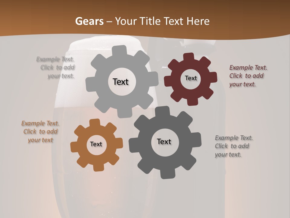 Still Served Drink PowerPoint Template