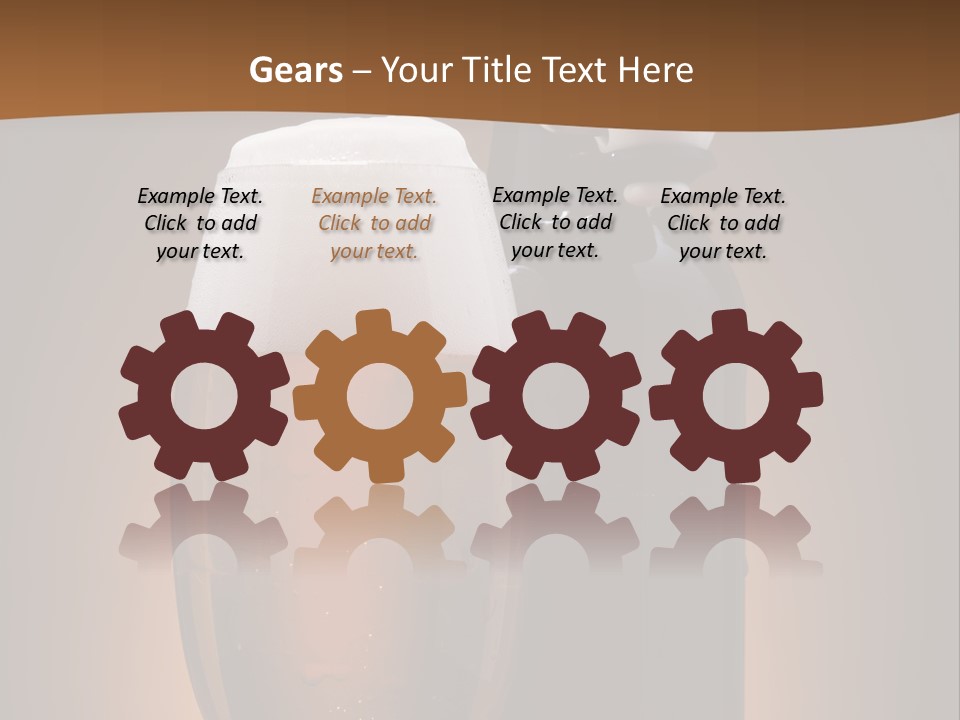 Still Served Drink PowerPoint Template