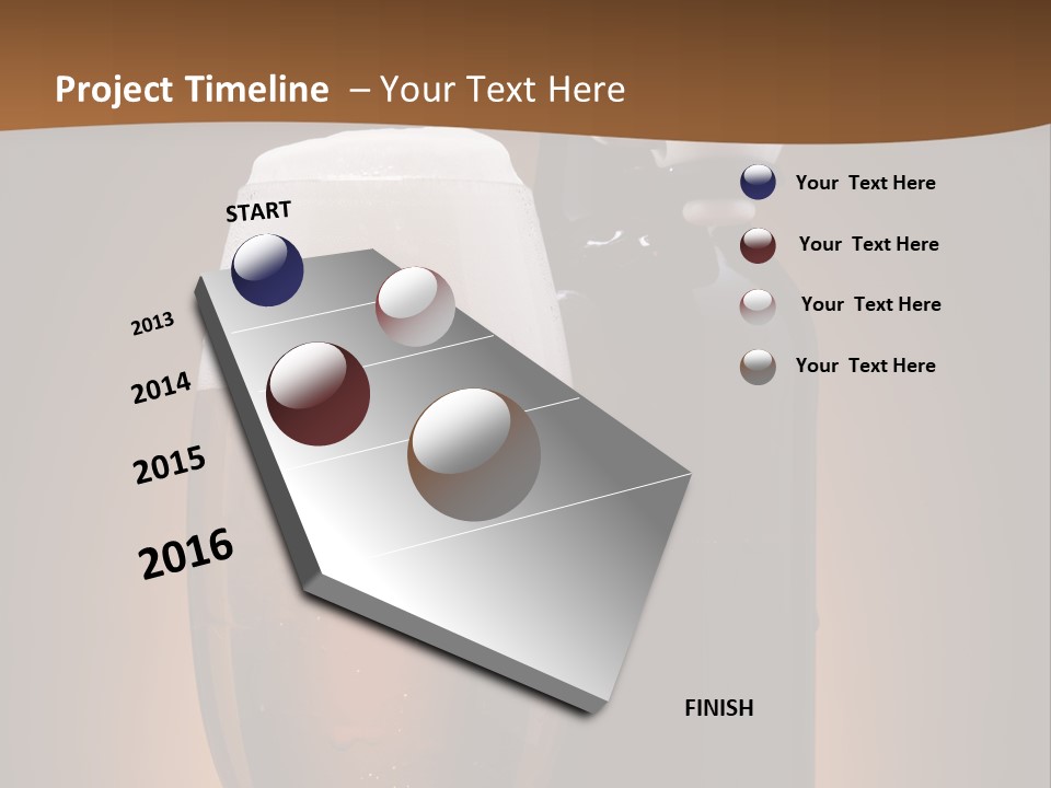 Still Served Drink PowerPoint Template