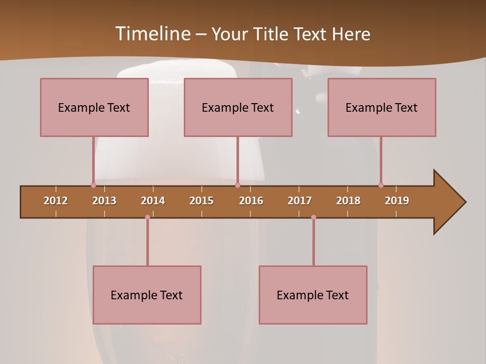 Still Served Drink PowerPoint Template