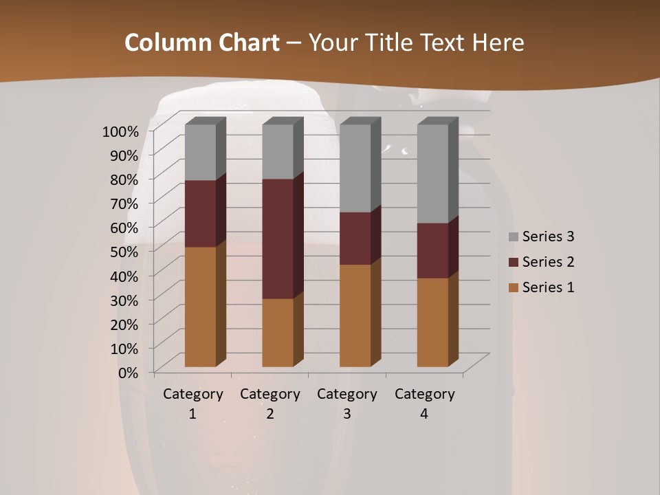 Still Served Drink PowerPoint Template