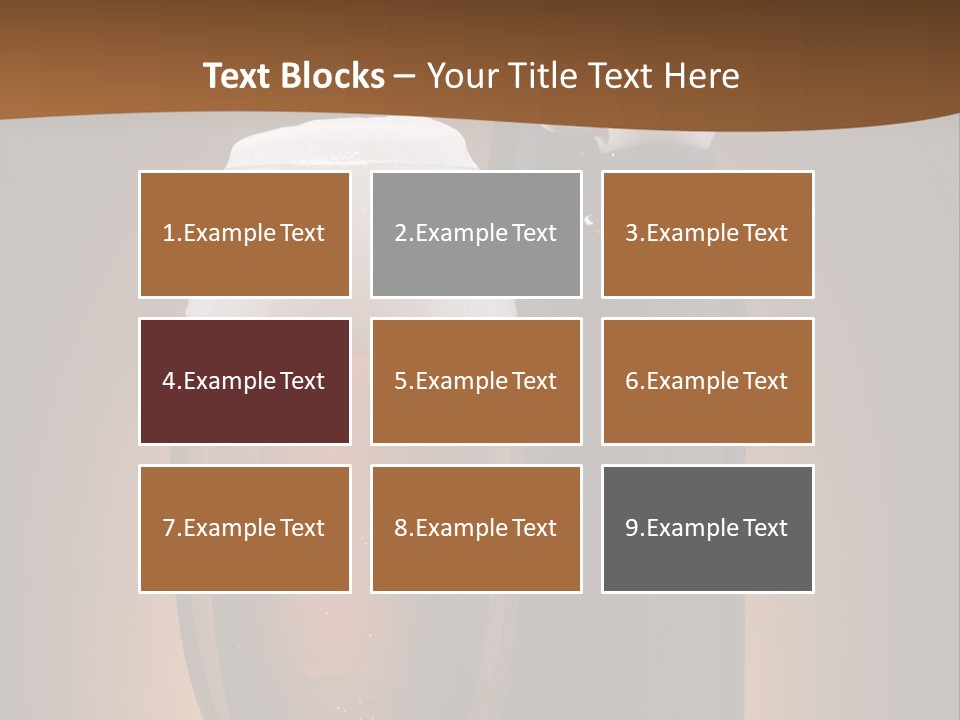 Still Served Drink PowerPoint Template