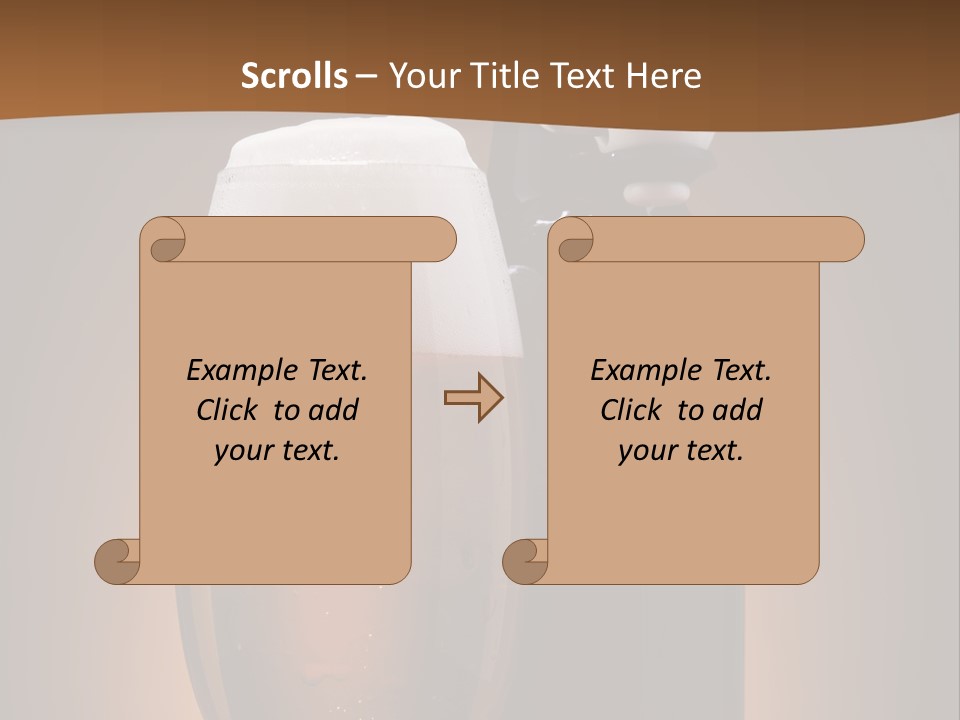 Still Served Drink PowerPoint Template