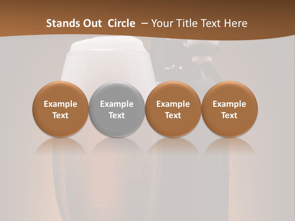 Still Served Drink PowerPoint Template