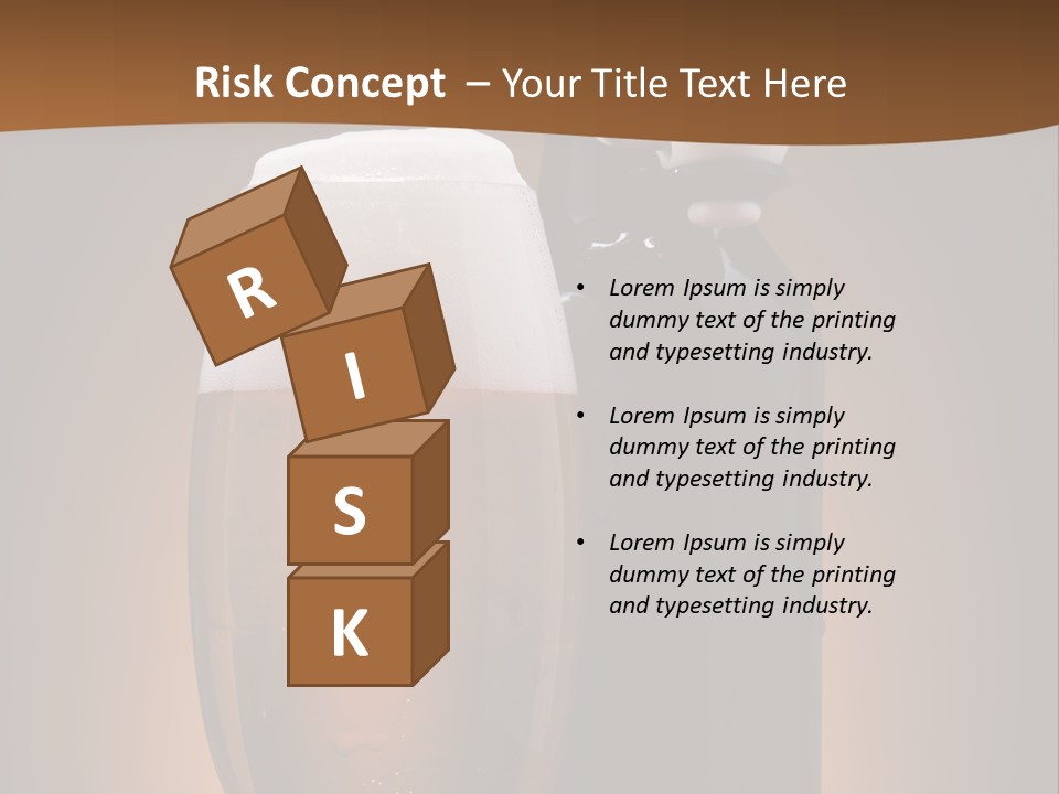 Still Served Drink PowerPoint Template