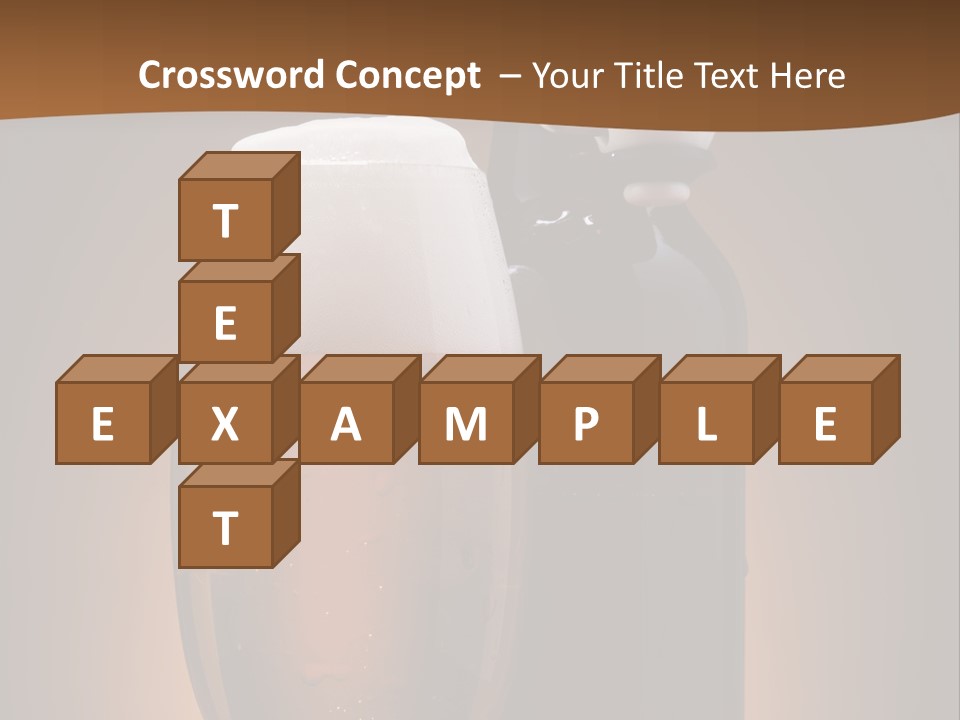 Still Served Drink PowerPoint Template