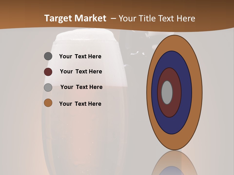 Still Served Drink PowerPoint Template