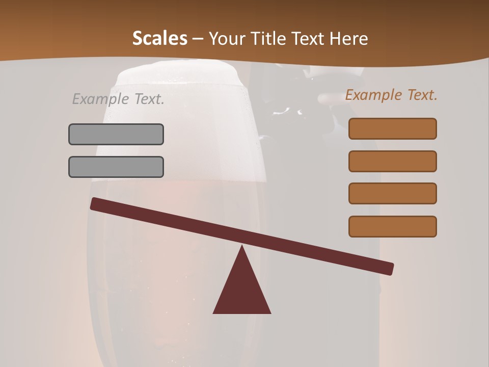 Still Served Drink PowerPoint Template