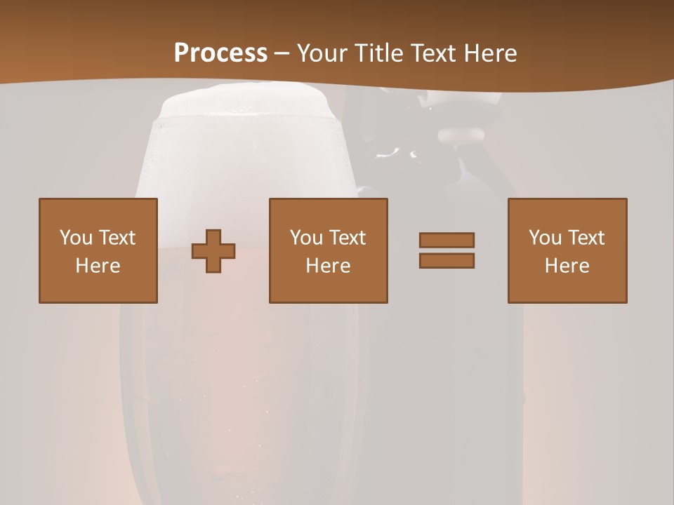 Still Served Drink PowerPoint Template
