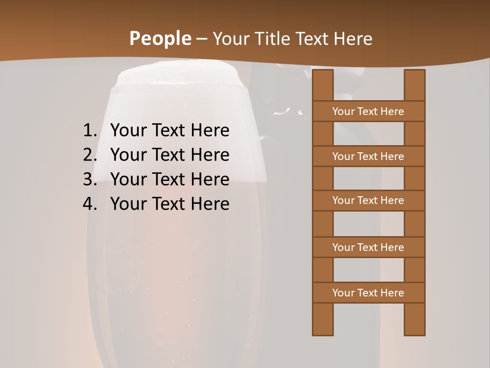 Still Served Drink PowerPoint Template