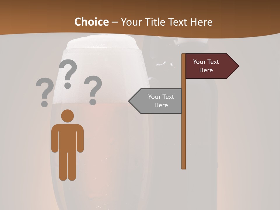 Still Served Drink PowerPoint Template