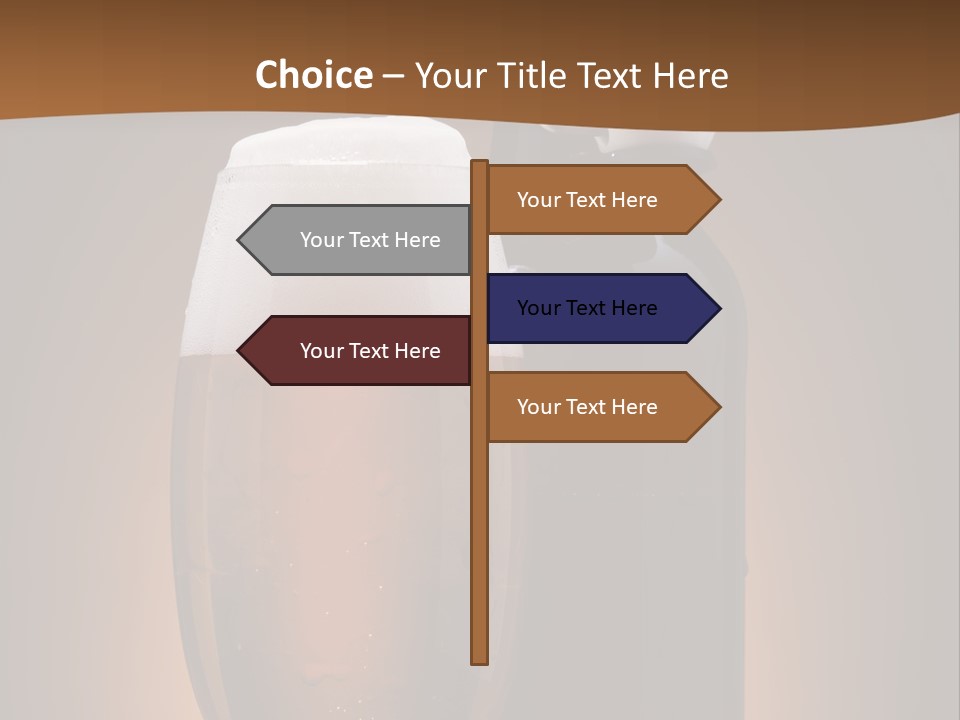 Still Served Drink PowerPoint Template